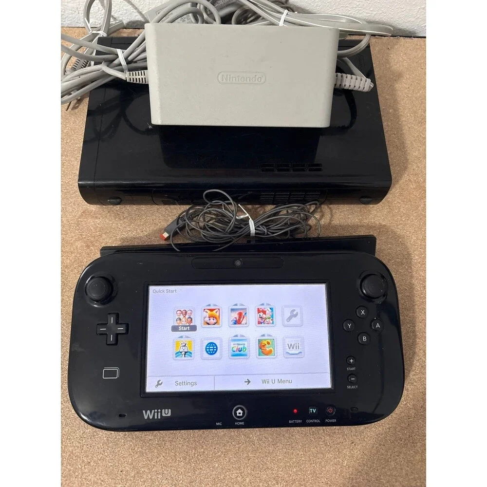 Nintendo Wii U With Gamepad Tested